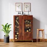 Godrej Interio Solid Wood Bar Cabinet