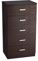 Godrej Interio Squadro Chest Of Drawer In Cinnamon Colour