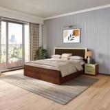 Godrej Interio Stash Morf Engineered Wood Queen Box Bed