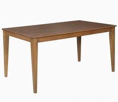 Godrej Interio Venus Six Seater Dining Table In Walnut Finish