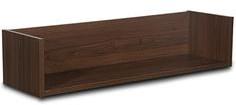 Godrej Interio Viva Wall Mount Shelf In Cincinnati Walnut Finish