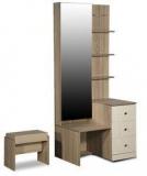 Godrej Interio Zen Premimum Dressing Table With Stool In Sonoma Oak Finish