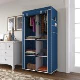 Gtc 3+3 Shelves Portable 7800 3 PP Collapsible Wardrobe