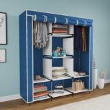 Gtc 88130 Storage Organizer Shelves For Clothes Racks Non Woven Fabric Almirah Metal 3 Door Wardrobe