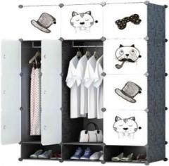 Gtc Multi Use clothes Rack PVC Collapsible Wardrobe