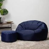 Gtk XXXL Bean Bags Filled With Beans With Footrest Teardrop Bean Bag With Bean Filling