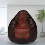 Gunj XXXL Teardrop Bean Bag Cover With 2.Kg Beans Teardrop Bean Bag With Bean Filling