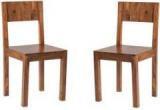 Handicraft Bazar Handicraft Bazar HBDC03 Lowline Back Sheesham Dining Chair Solid Wood Dining Chair