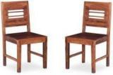 Handicraft Bazar Handicraft Bazar HBDC04 Changlar Capsule Dining Chair Solid Wood Dining Chair