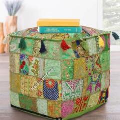 Handicraft Bazarr Fabric Pouf