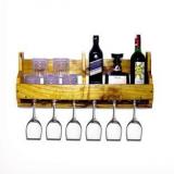 Hanumex Wooden Wine Rack