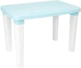 Happy Bear Study Table For Kids | Rectangle Table With Small Box Space For Stationery Plastic Study Table