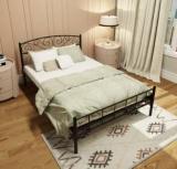 Homdec Antlia Metal Double Bed