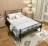 Homdec Carina Metal Double Bed