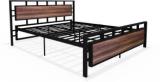 Homdec Hercules Metal Queen Bed