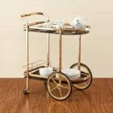 Home Centre Nautica Metal Bar Trolley