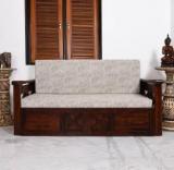 Home Edge Murphy Double Solid Wood Sofa Bed