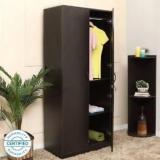 Home Full Engineered Wood 2 Door Wardrobe