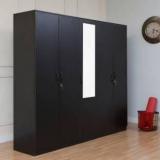 Home Full Engineered Wood 5 Door Wardrobe