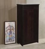 Homeace Metcon 2 Door With Drawer Shoe/Storage Cabinet Engineered Wood Free Standing Cabinet