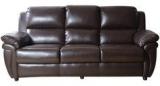 HomeTown Adam Three Seater Leatherite Sofa