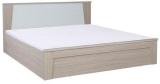 HomeTown Ambra Queen Bed With Hydraulic Storage In White Finish