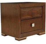 HomeTown Amelia Solidwood Night Stand In Brown Colour