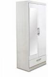 HomeTown Apollo High Gloss Two Door Wardrobe With Mirror