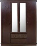 Hometown Astra Solid Wood 4 Door Wardrobe