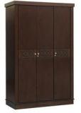 HomeTown Astra Three Door Wardrobe in Wenge Colour