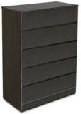 HomeTown Basic Chest Of Five Drawers In Wenge Colour