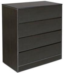 HomeTown Basic Chest Of Four Drawers in Wenge Colour