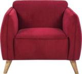 Hometown Brawny Fabric 1 Seater Sofa