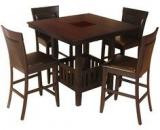 HomeTown Caren Four Seater Dining Set In Capuccino Finish