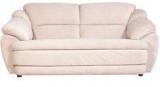 HomeTown Comfort Fabric Two Seater Sofa In Beige Colour