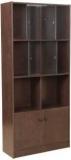 Hometown Crony Bookshelf Large Engineered Wood Semi Open Book Shelf