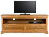 HomeTown Denver Entertainment Unit In Brown Oak Colour