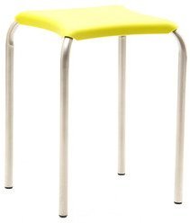 HomeTown Dudo Set Of Four Stools In Green Colour