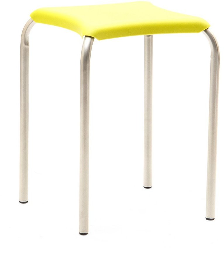 HomeTown Dudo Set of Four Stools in Green Colour