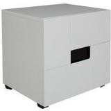 HomeTown Edwina High Gloss Night Stand In White Colour