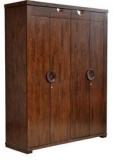 HomeTown Enrique Solid Wood Four Door Wardrobe