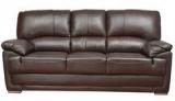 HomeTown Eva Half Leather Three Seater Sofa