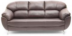 HomeTown Fabia Three Seater Sofa in Brown