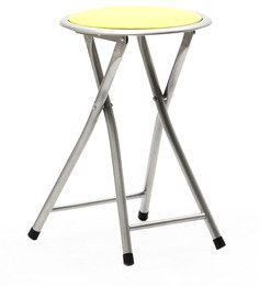 HomeTown Gibi Set Of Four Stools In Green Colour