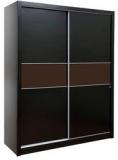 HomeTown Indiana Sliding Wardrobe In Wenge Finish