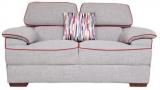 HomeTown Inspire Fabric Two Seater Sofa In Beige Colour