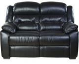 HomeTown Jasper Half Leather 2 Seater Sofa