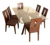 HomeTown Leon 6 Seater Dining Set