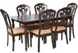 HomeTown Lucas Solidwood Six Seater Dining Set