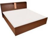 HomeTown Magna King Size Bed In Walnut Finish